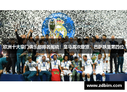 欧洲十大豪门俱乐部排名揭晓：皇马再次登顶，巴萨跌至第四位