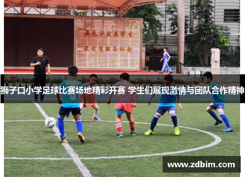 狮子口小学足球比赛场地精彩开赛 学生们展现激情与团队合作精神